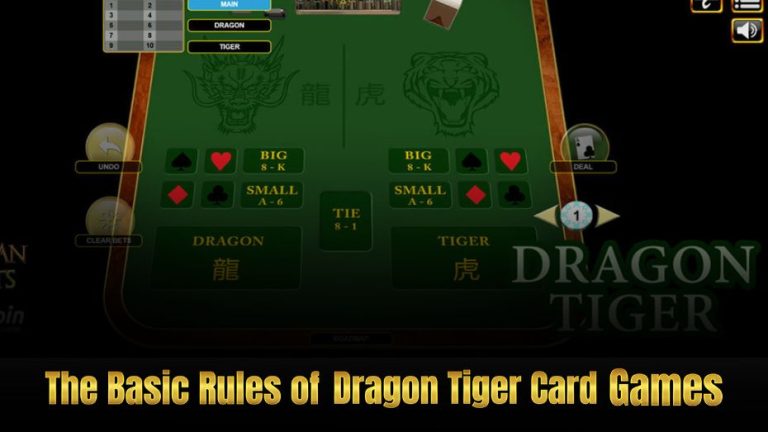 The Basic Rules of Dragon Tiger Card Games